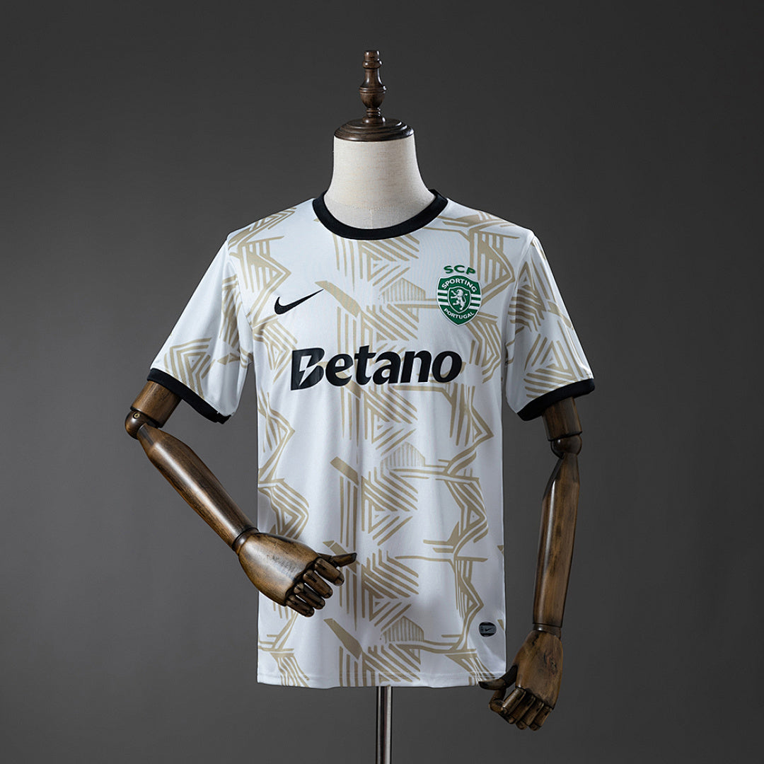 Camiseta Sporting CP Celeste y Gris Claro Edición Especial 2025/26 - frente