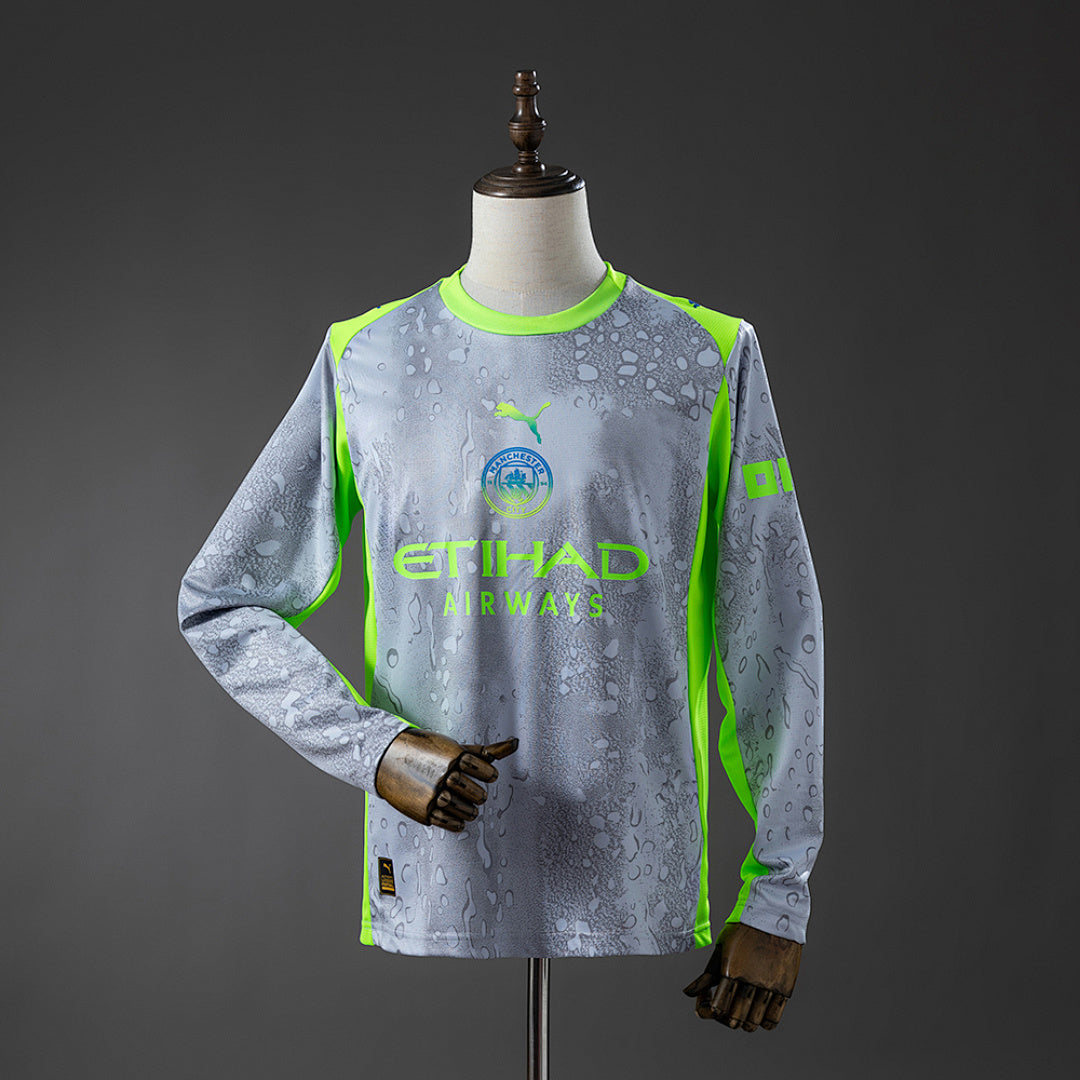 Camiseta Manchester City Tercera Manga Larga 2025/26 - frente