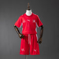Conjunto Niños Suiza Local 2026 - frente