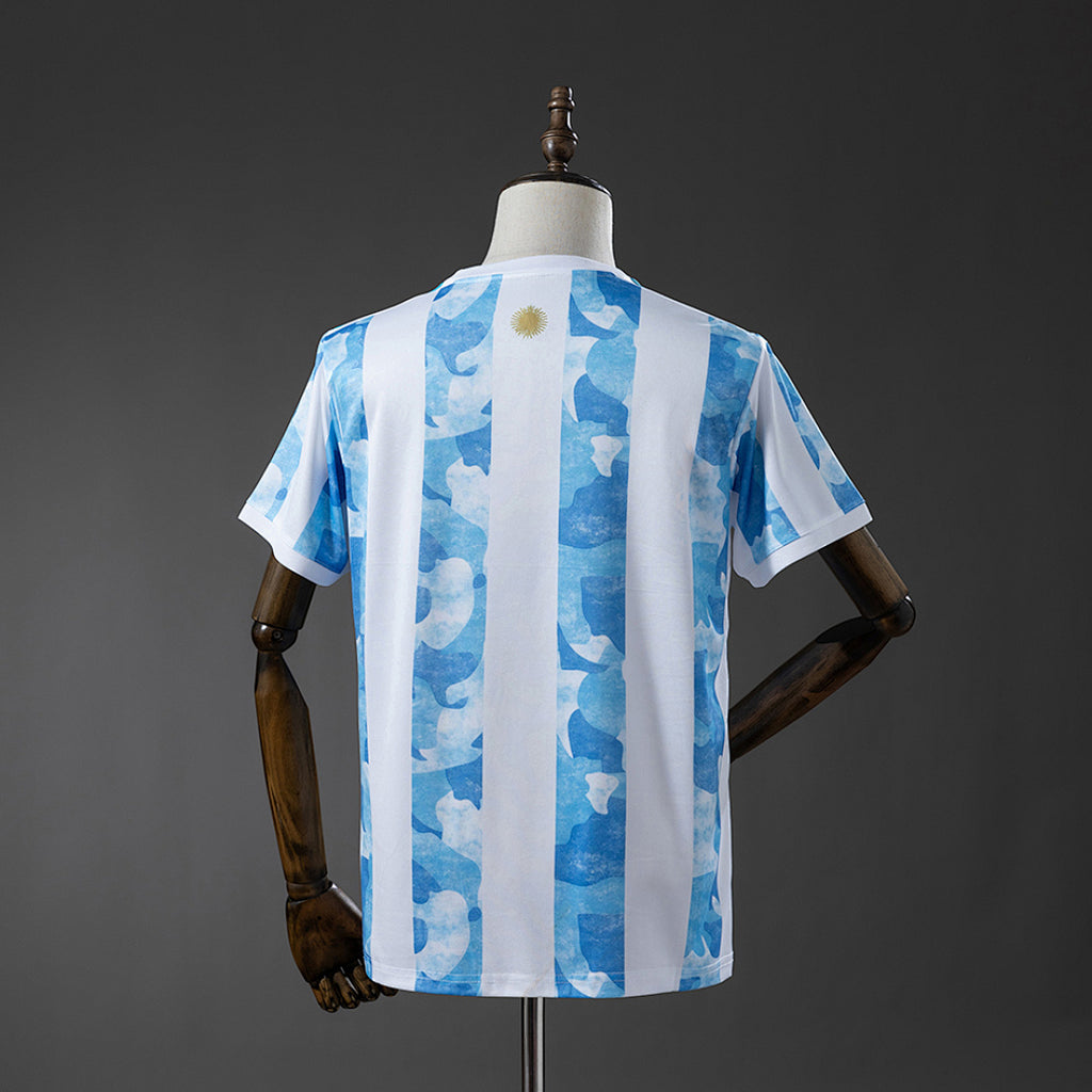 Camiseta Retro Argentina Local 2021 - espalda