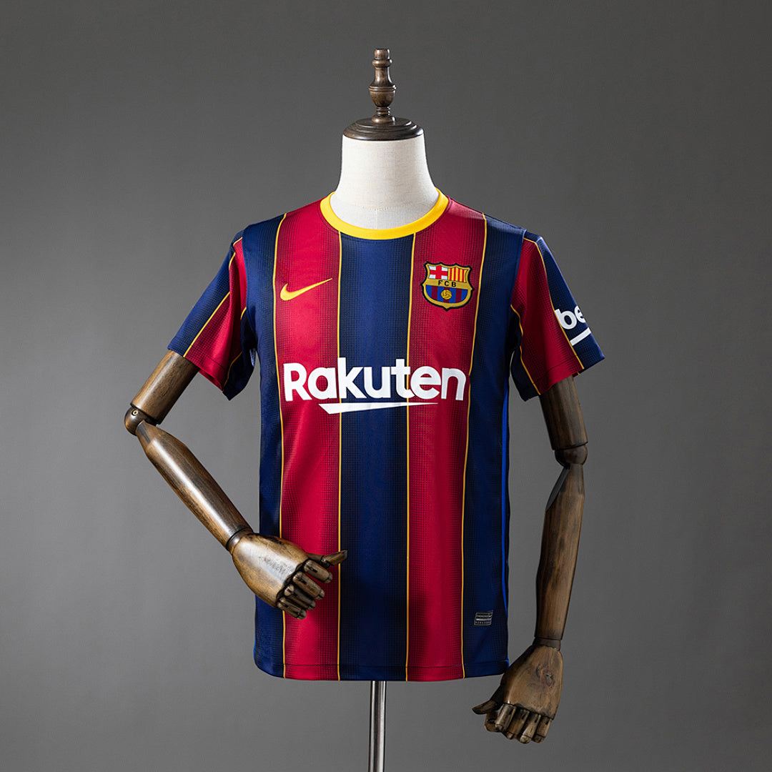 Camiseta Retro FC Barcelona Local Gris 20/21 - frente