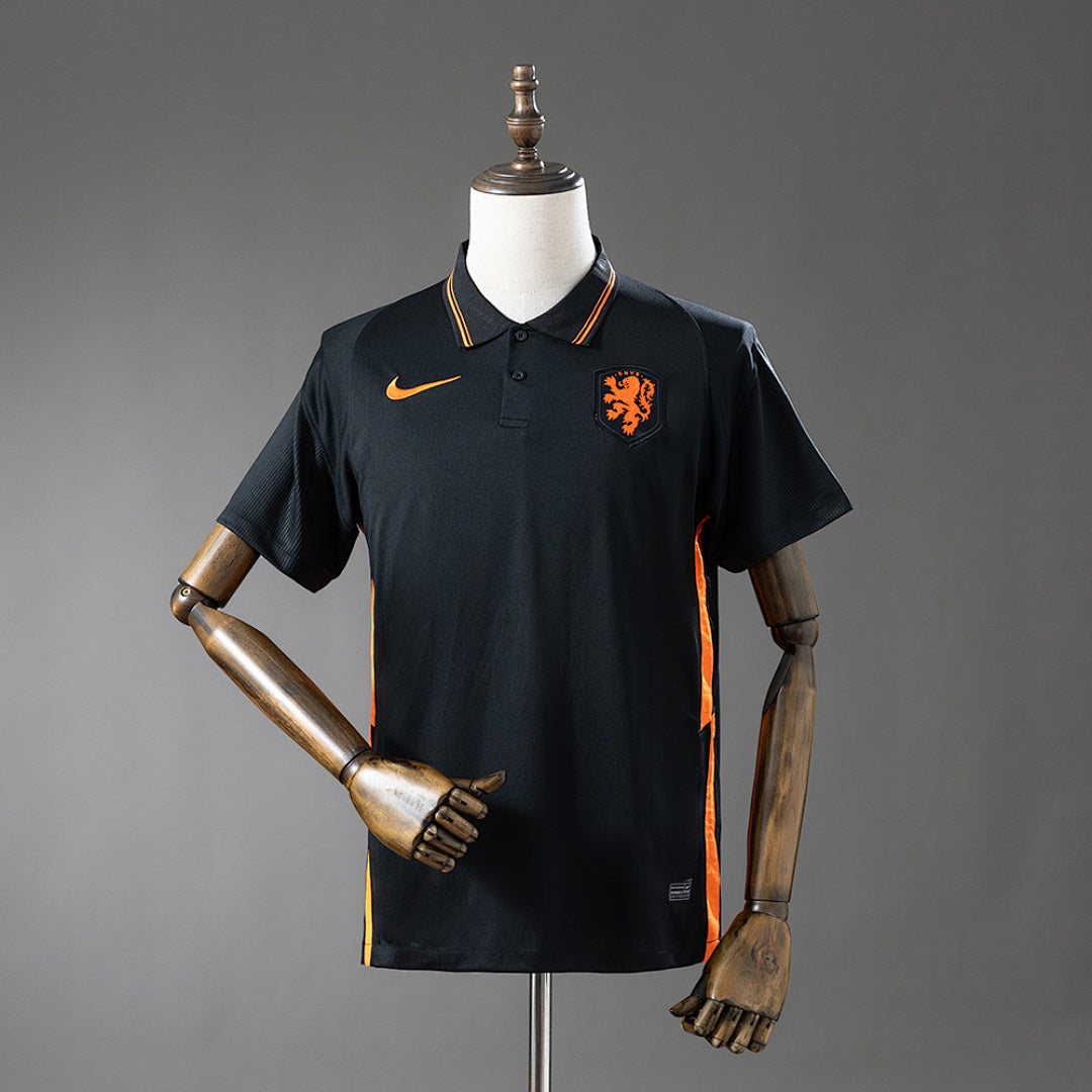 Camiseta Retro Países Bajos Visita 2021 - frente