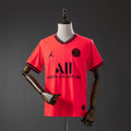 Camiseta Retro PSG Visita Roja y Gris 19/20 - frente