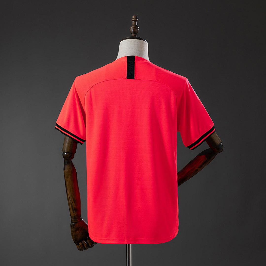 Camiseta Retro PSG Visita Roja y Negra 19/20 - espalda