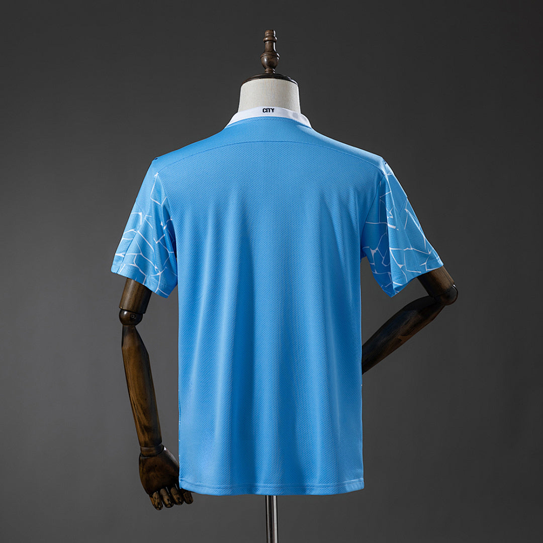 Camiseta Retro Manchester City Local 20/21 - espalda