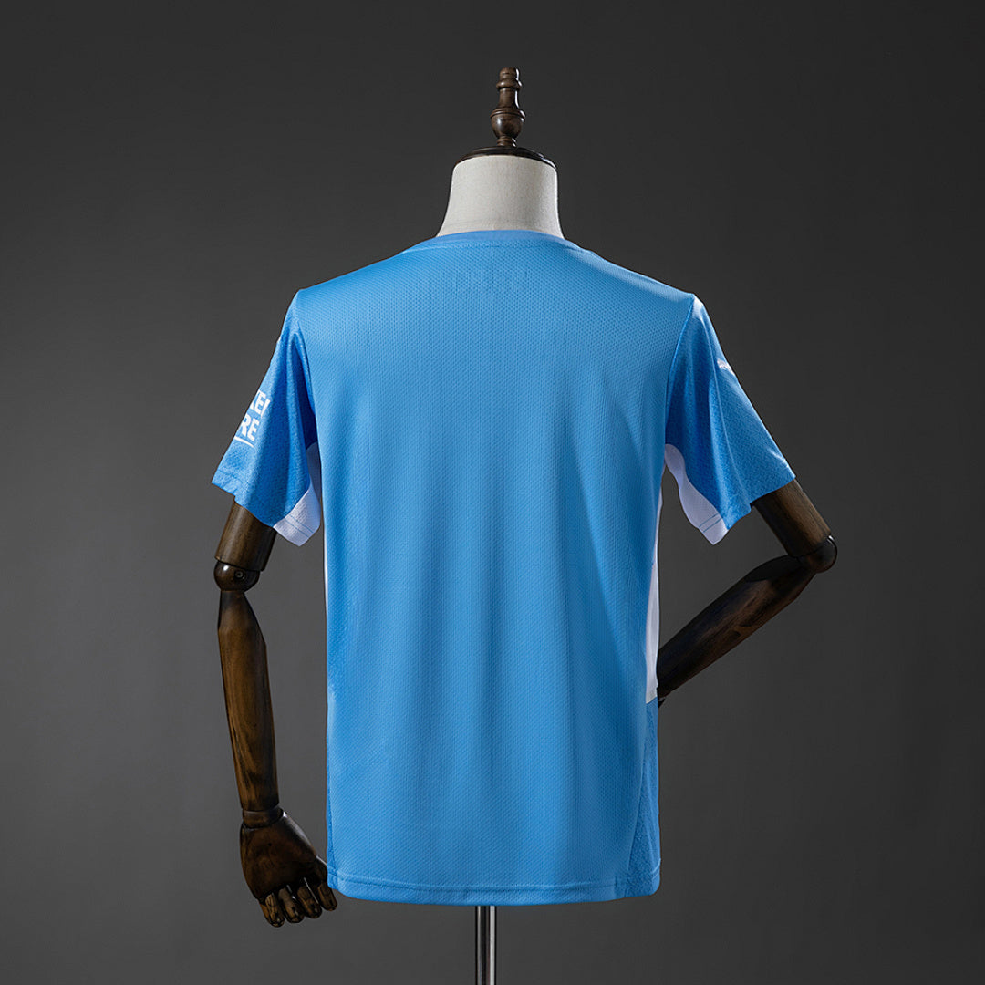 Camiseta Retro Manchester City Local 21/22 - espalda