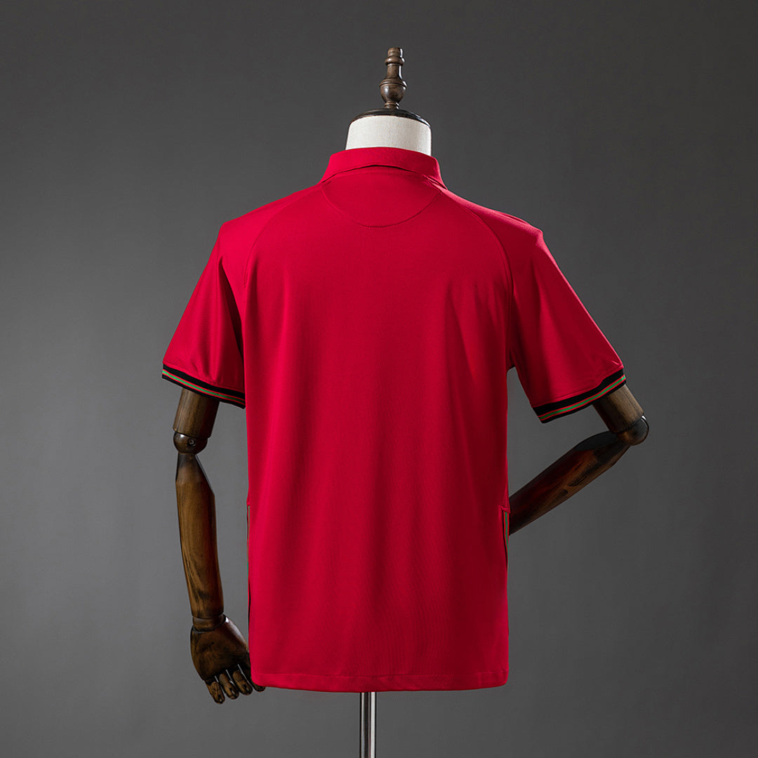 Camiseta Retro Portugal Local 20/21 - espalda