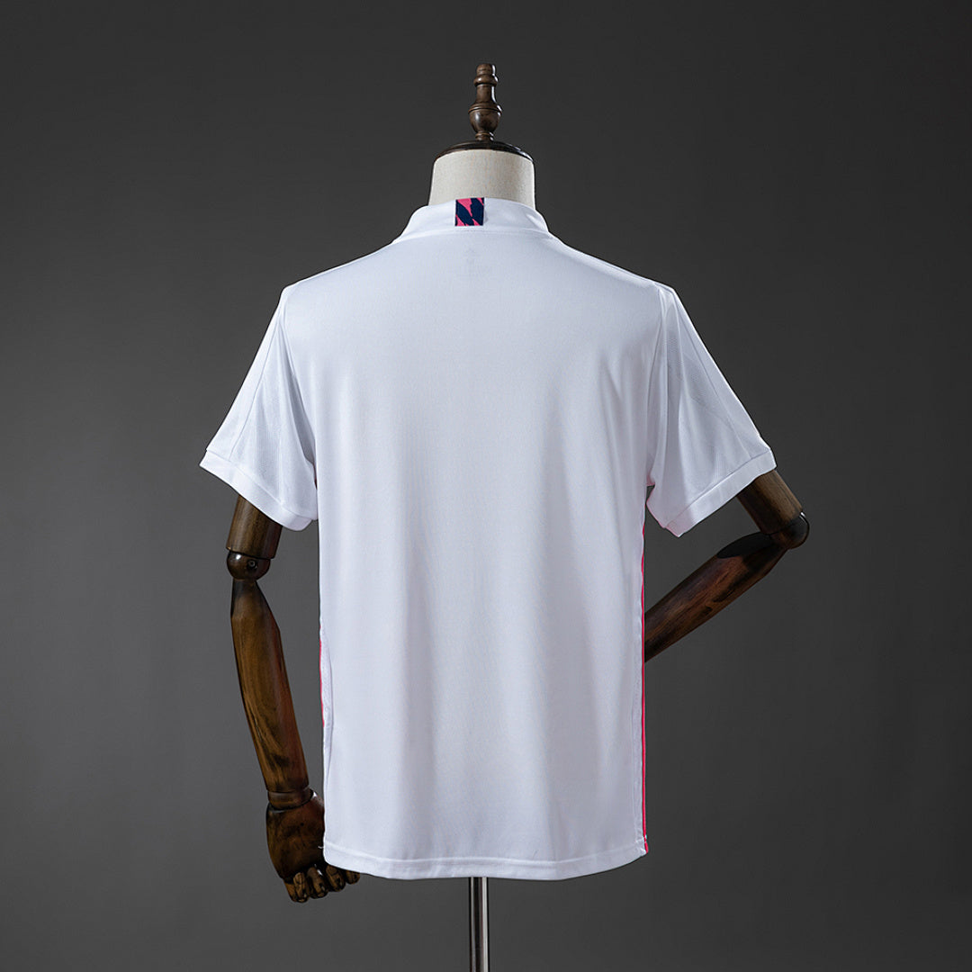 Camiseta Retro Real Madrid Local Celeste 20/21 - espalda
