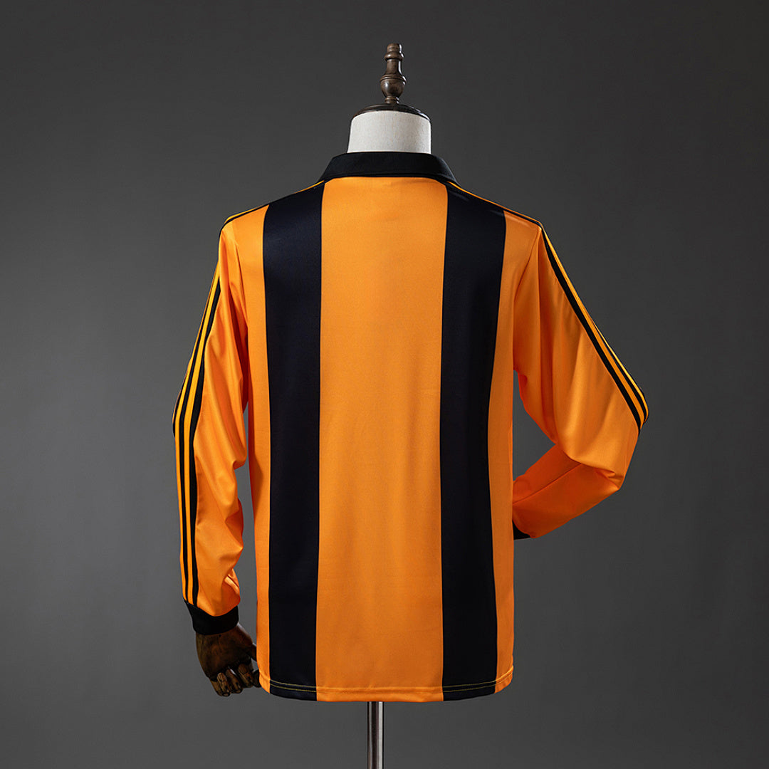 Camiseta Retro Hull City Local Manga Larga 81/82 - espalda