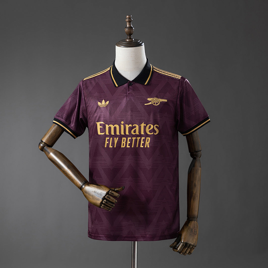 Camiseta Arsenal Burdeos Edición Especial 2025/26 - frente
