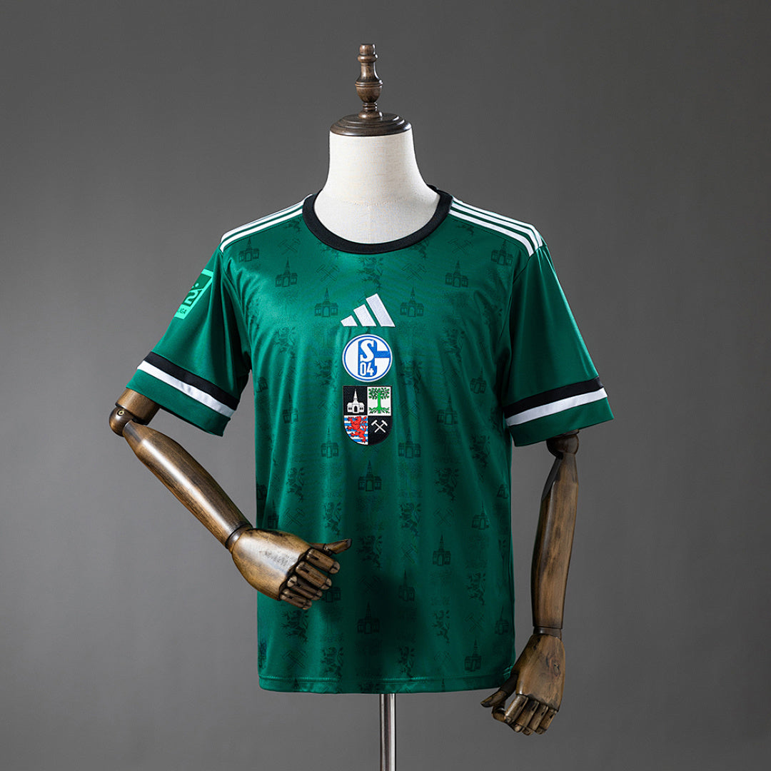 Camiseta Schalke 04 Verde Edición Especial 2025/26 - frente