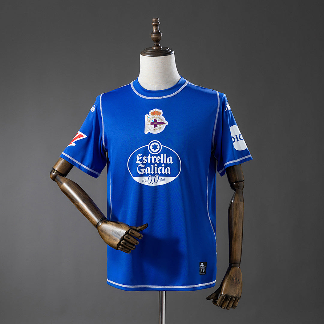 Camiseta Deportivo La Coruña Gris y Azul Marino Edición Especial 2025/26 - frente