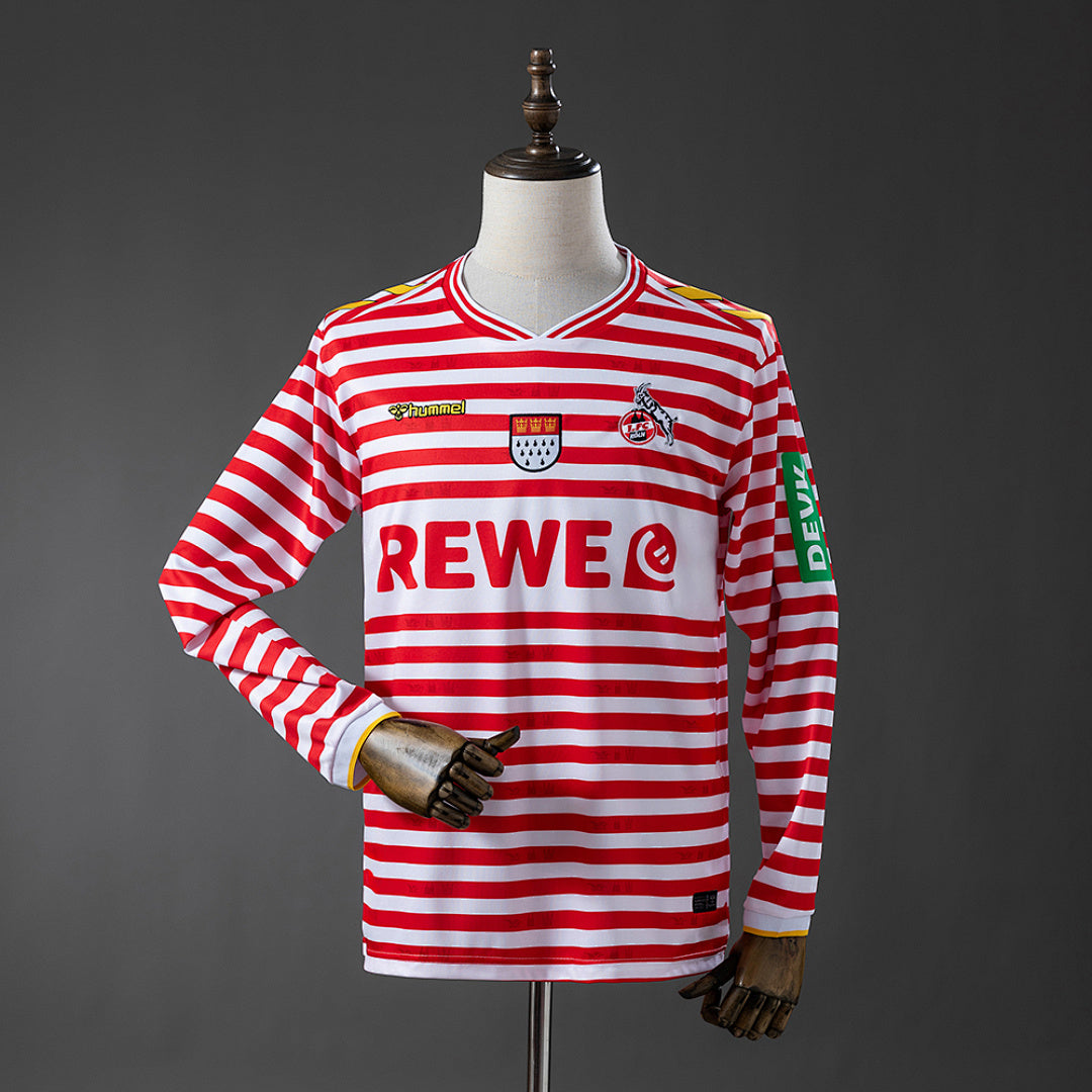 Camiseta 1. FC Köln Manga Larga 2025/26 - frente