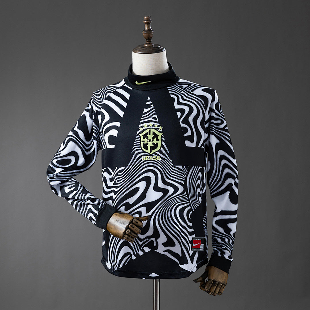 Camiseta Brasil Portero Manga Larga 2026 - frente