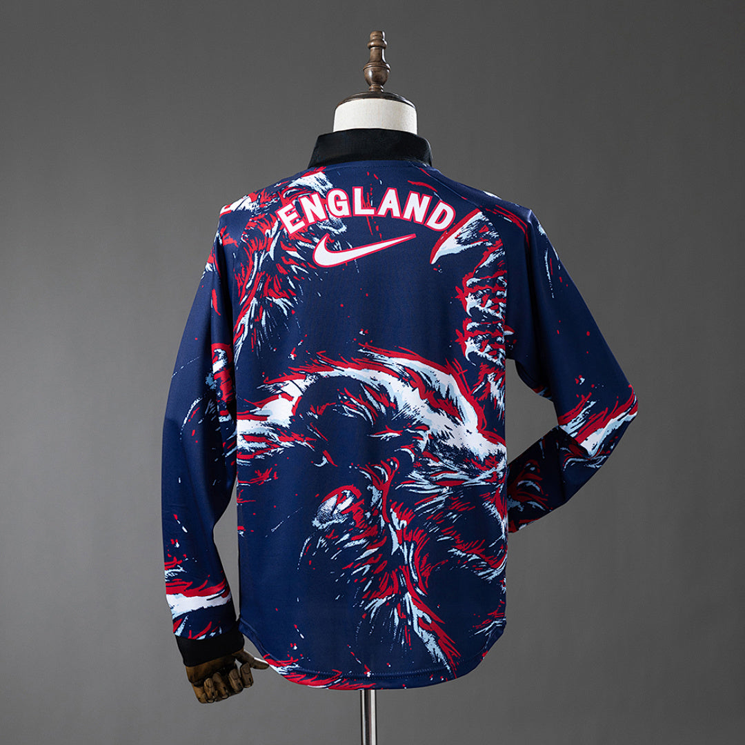 Camiseta Inglaterra Portero Manga Larga 2026 - espalda