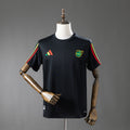 Camiseta Jamaica Visita Negra y Gris 2026 - frente
