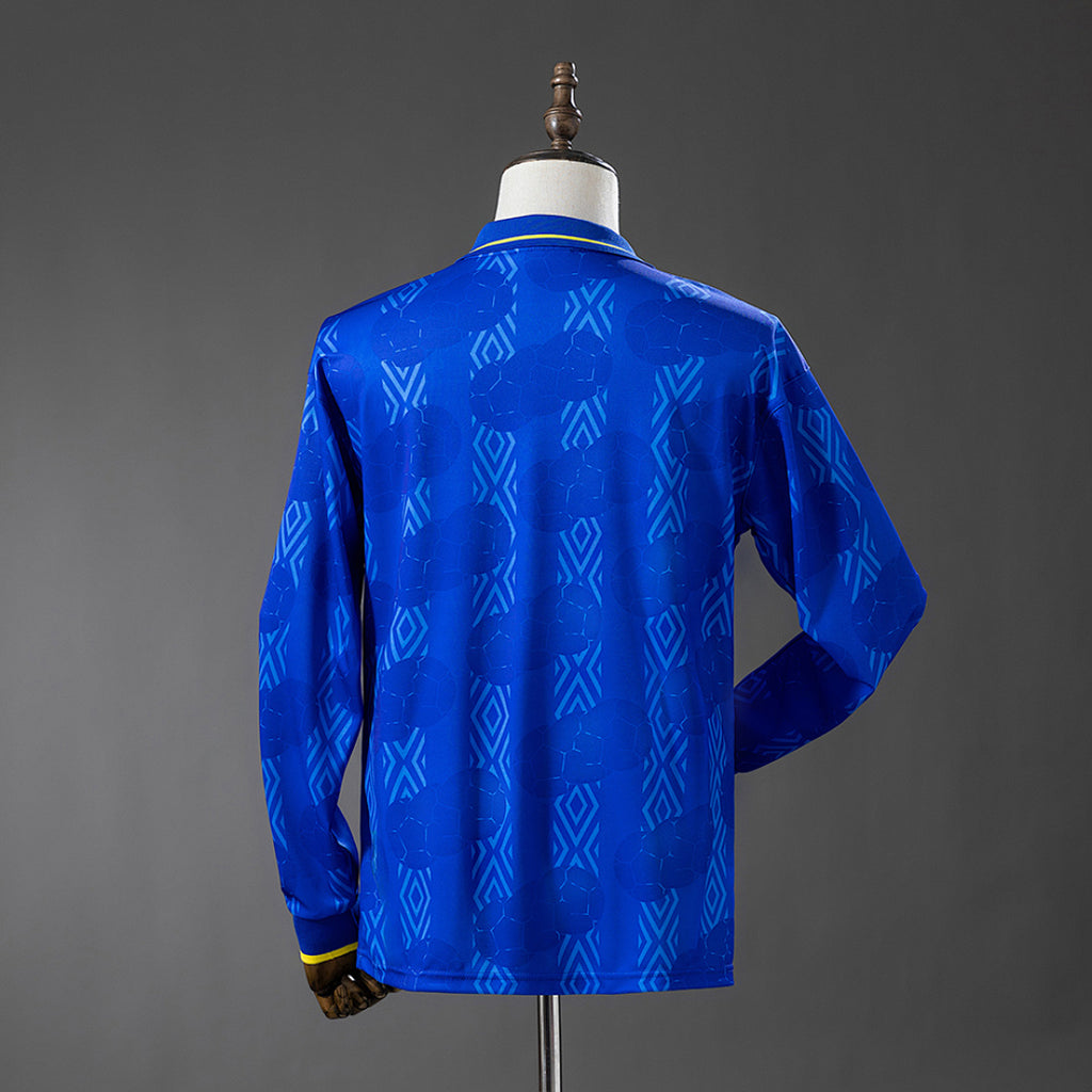 Camiseta Retro Colombia Visita Manga Larga 1994 - espalda