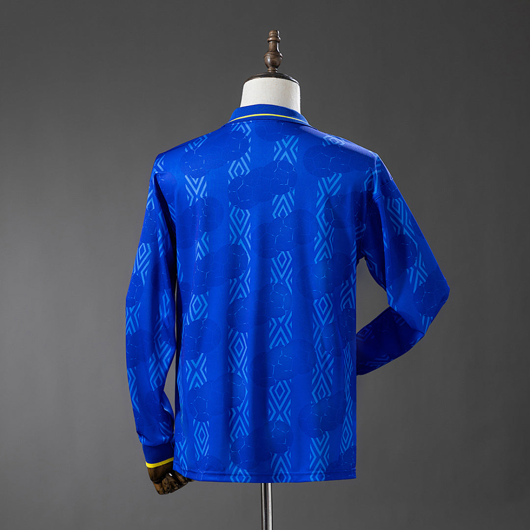 Camiseta Retro Colombia Visita Manga Larga 1994 - espalda