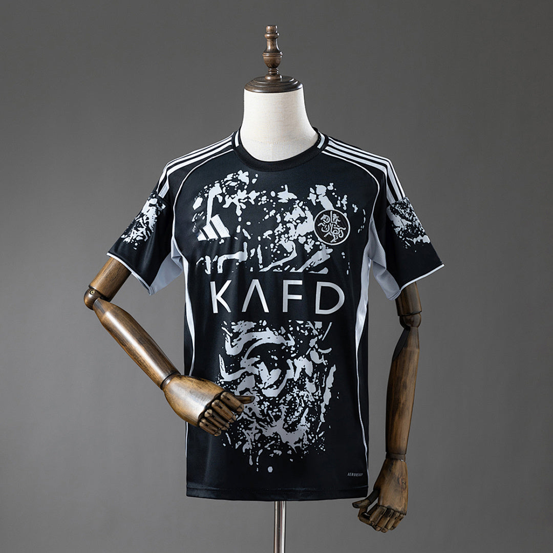 Camiseta Al-Nassr Negra 2025/26 - frente