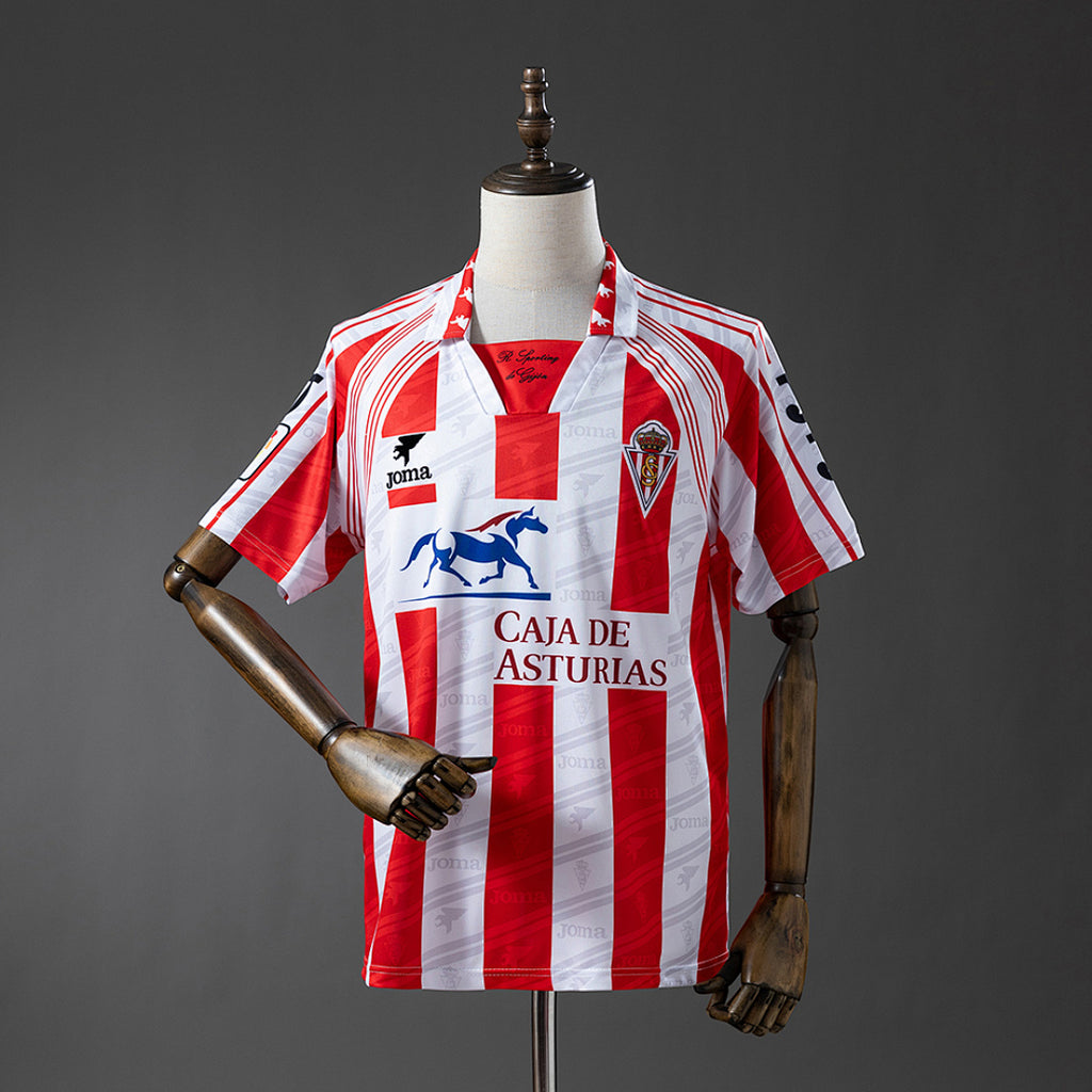 Camiseta Retro Sporting de Gijón Local 95/96 - frente