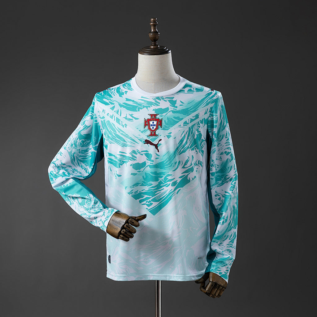 Camiseta Portugal Visita Manga Larga 2026 - frente