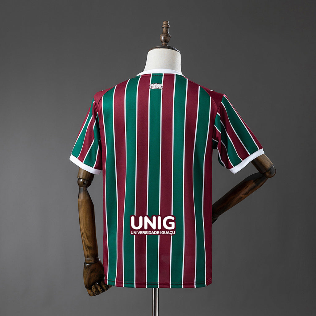 Camiseta Fluminense Local Con Sponsors 2026/27 - espalda