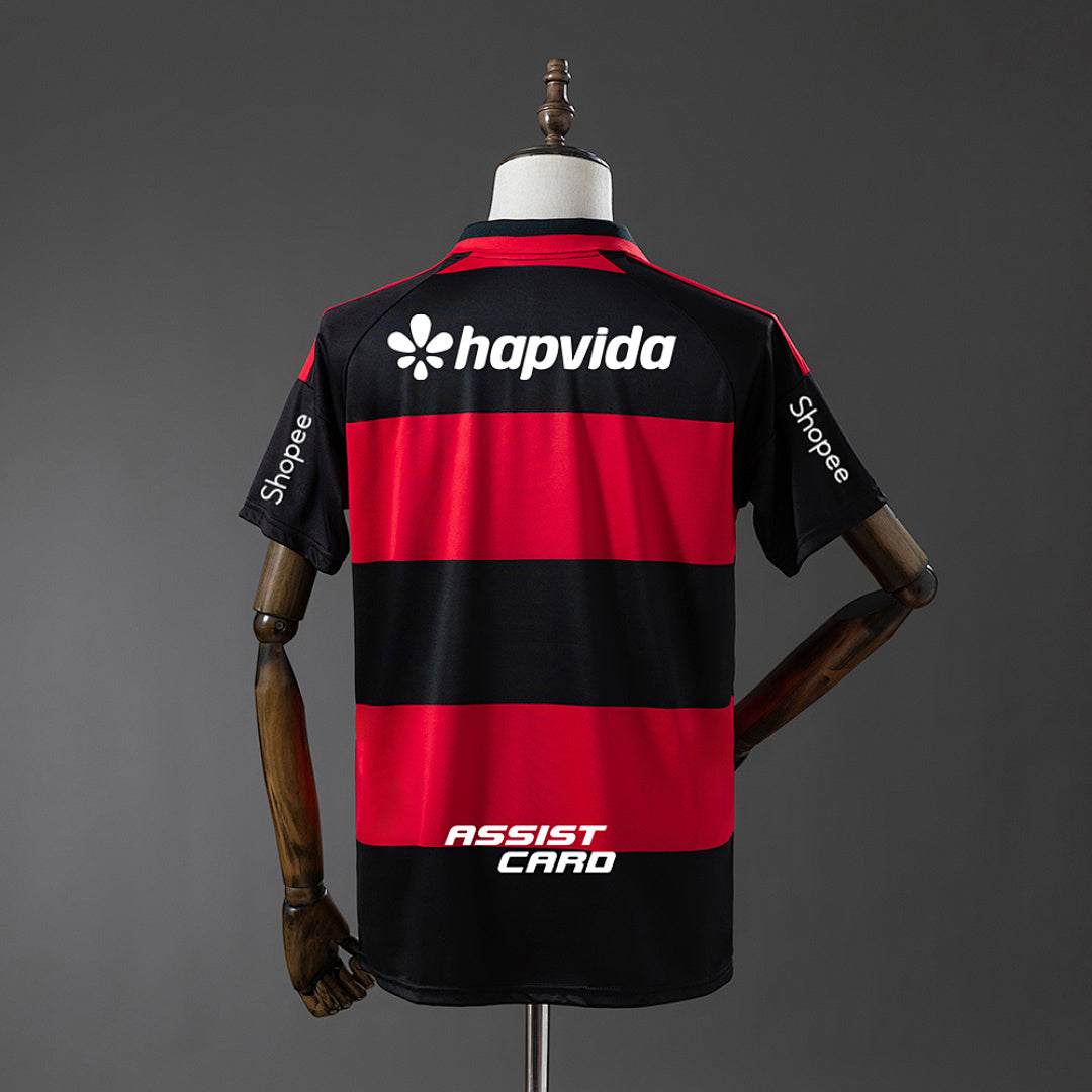 Camiseta Flamengo Local Con Sponsors 2026/27 - espalda