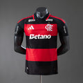Camiseta Flamengo Local Con Sponsors 2026/27 Versión Jugador - frente