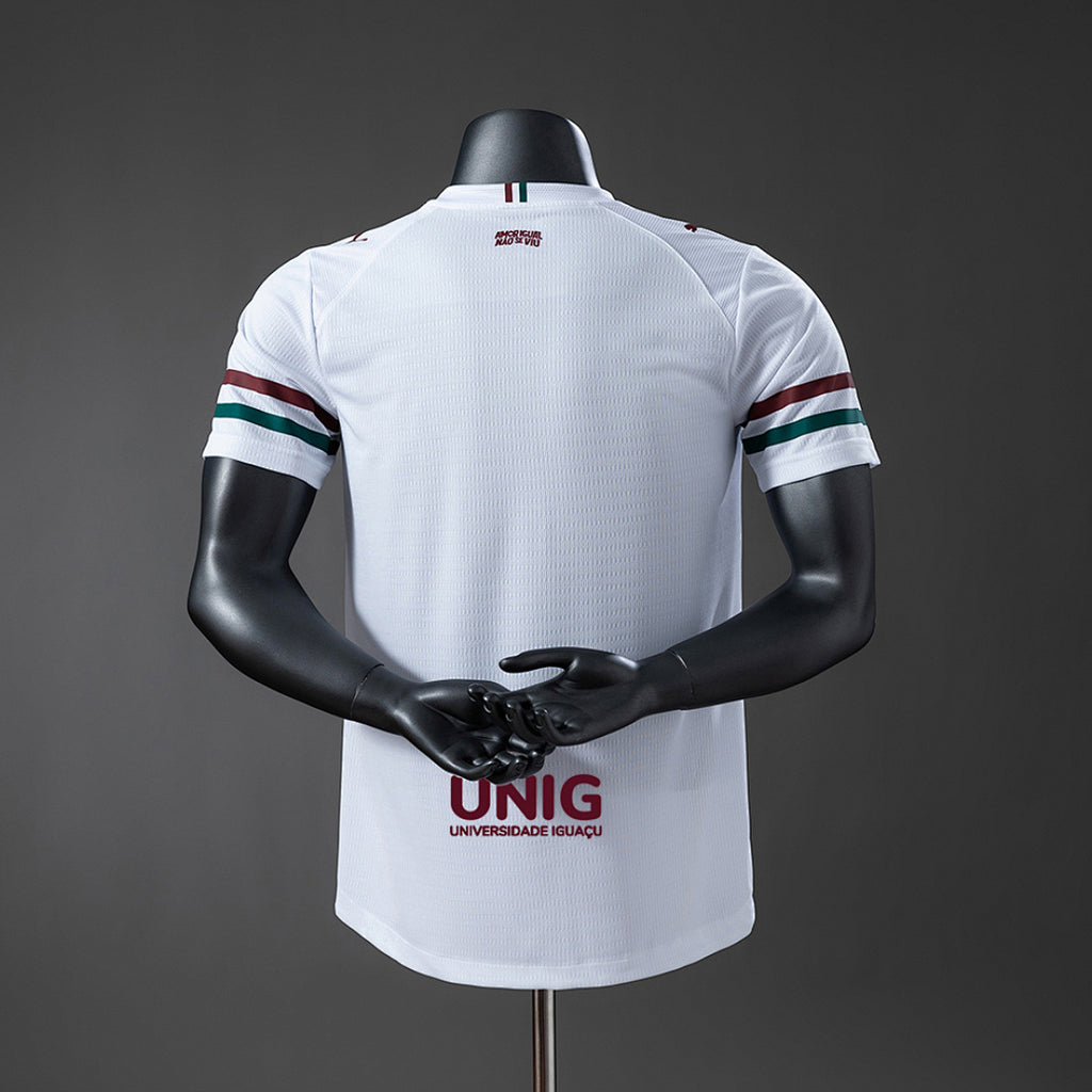 Camiseta Fluminense Visita Con Sponsors 2026/27 Versión Jugador - espalda