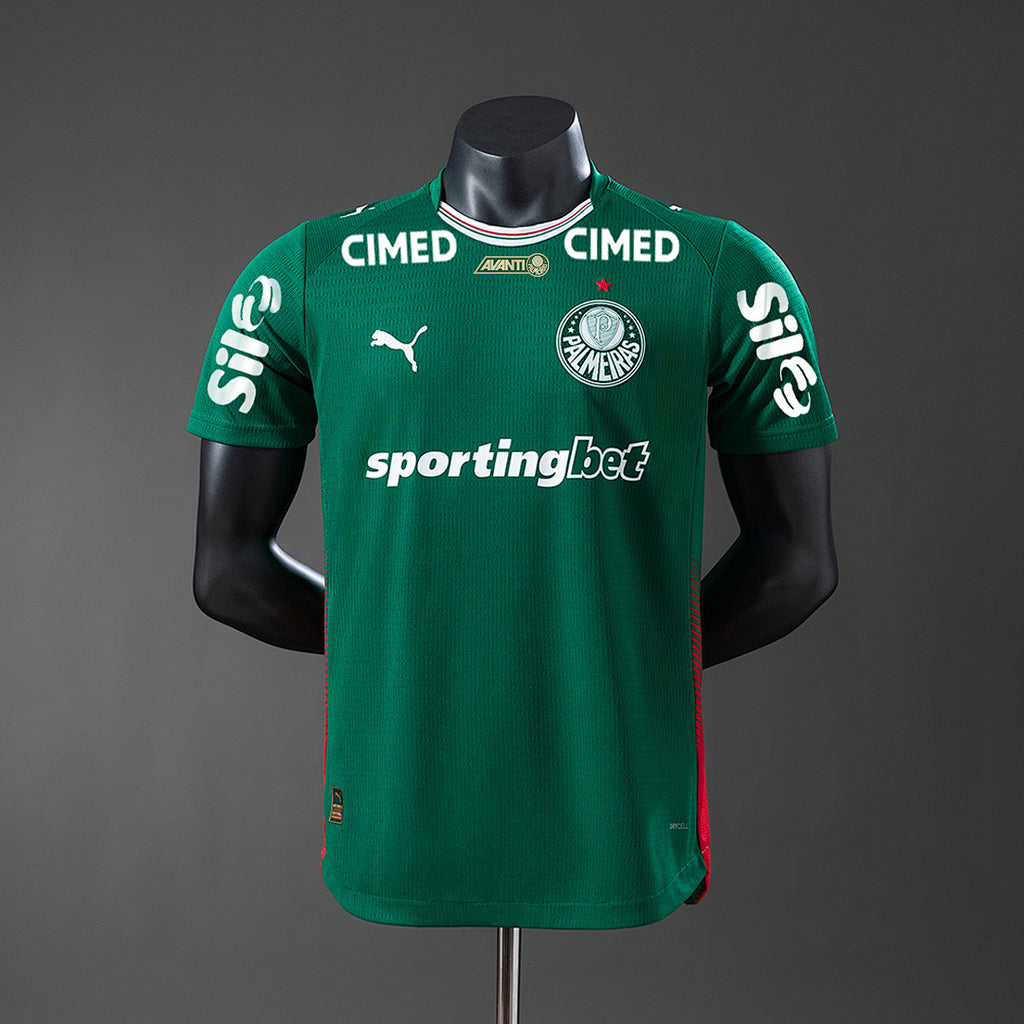 Camiseta Palmeiras Local Con Sponsors 2026/27 Versión Jugador - frente