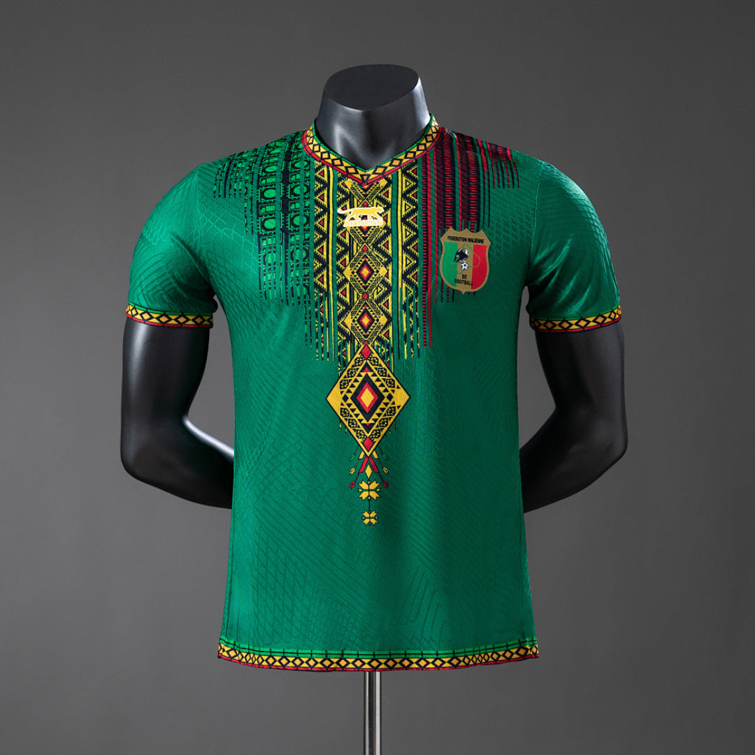 Camiseta Malí Verde 2025/26 Versión Jugador - frente