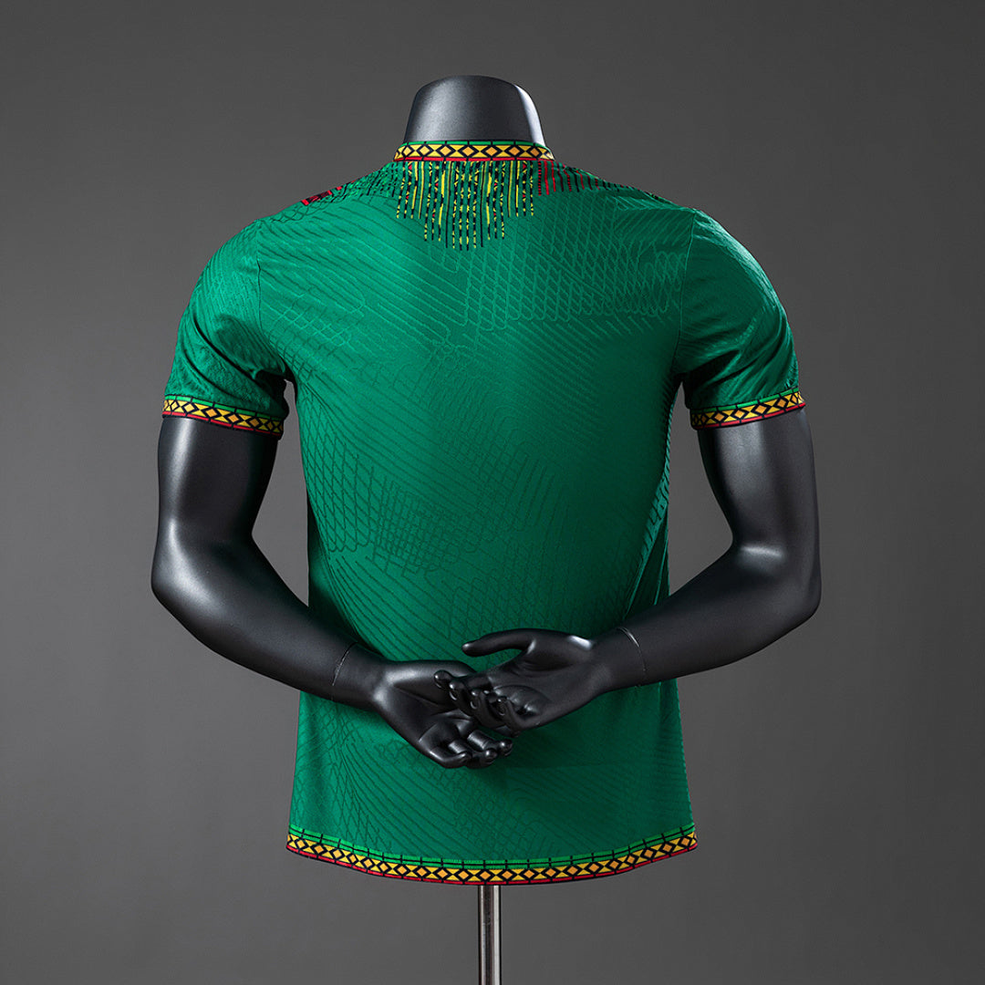 Camiseta Malí Verde 2025/26 Versión Jugador - espalda