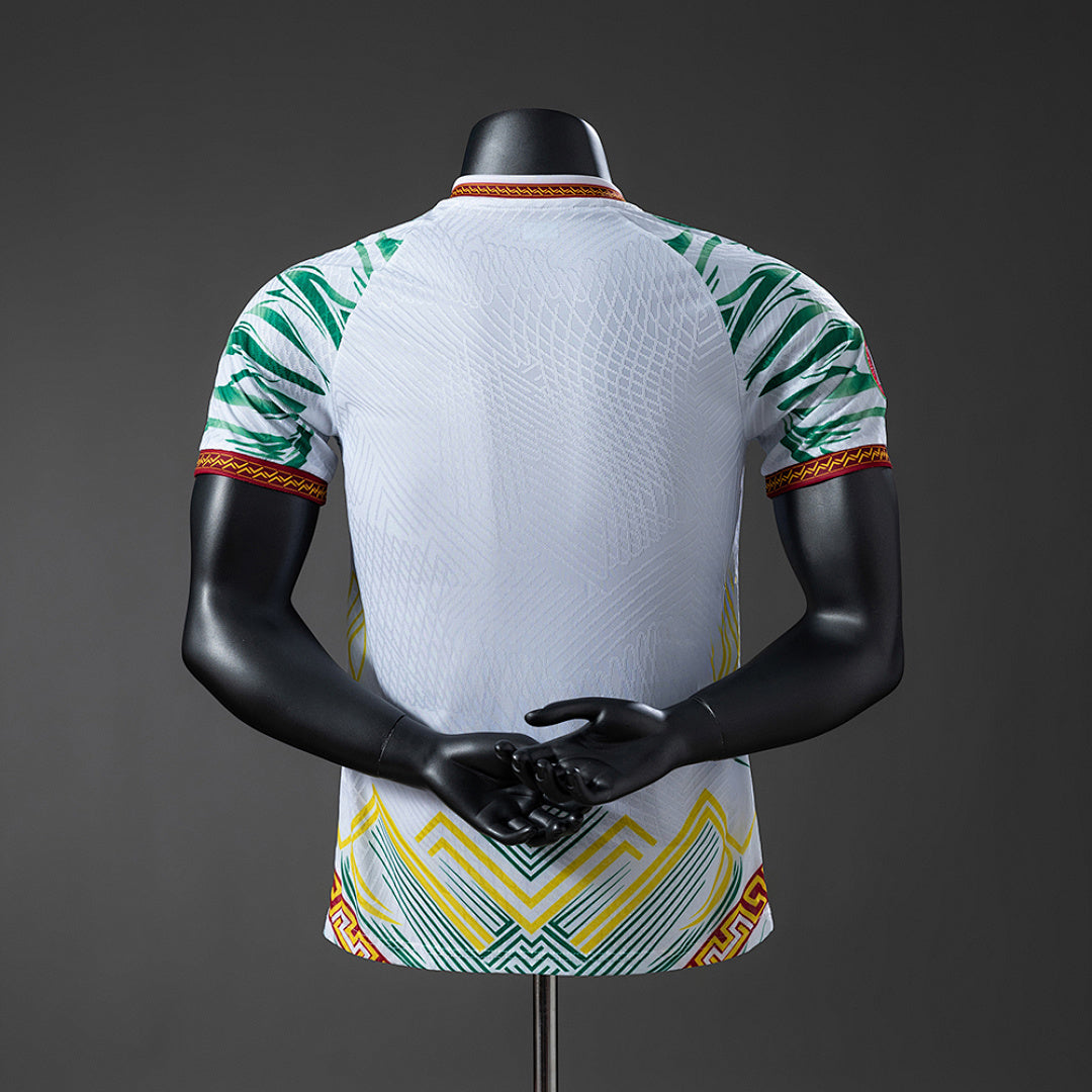 Camiseta Malí Blanca 2025/26 Versión Jugador - espalda