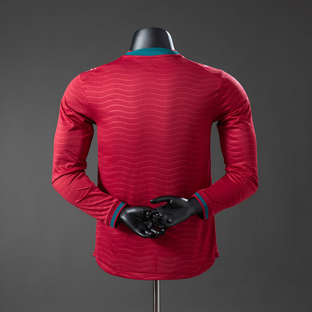 Camiseta Portugal Local Manga Larga 2026 Versión Jugador - espalda