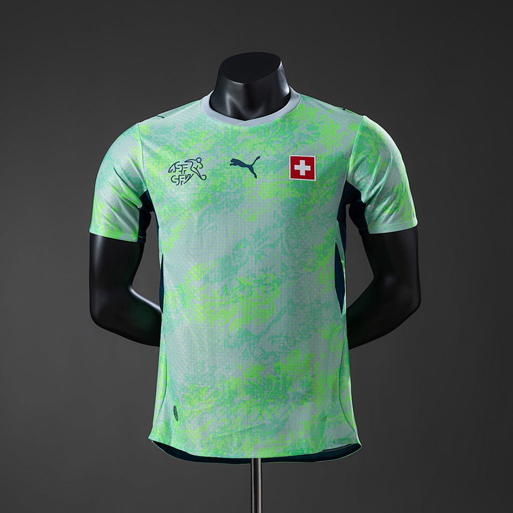 Camiseta Suiza Visita 2026 Versión Jugador - frente