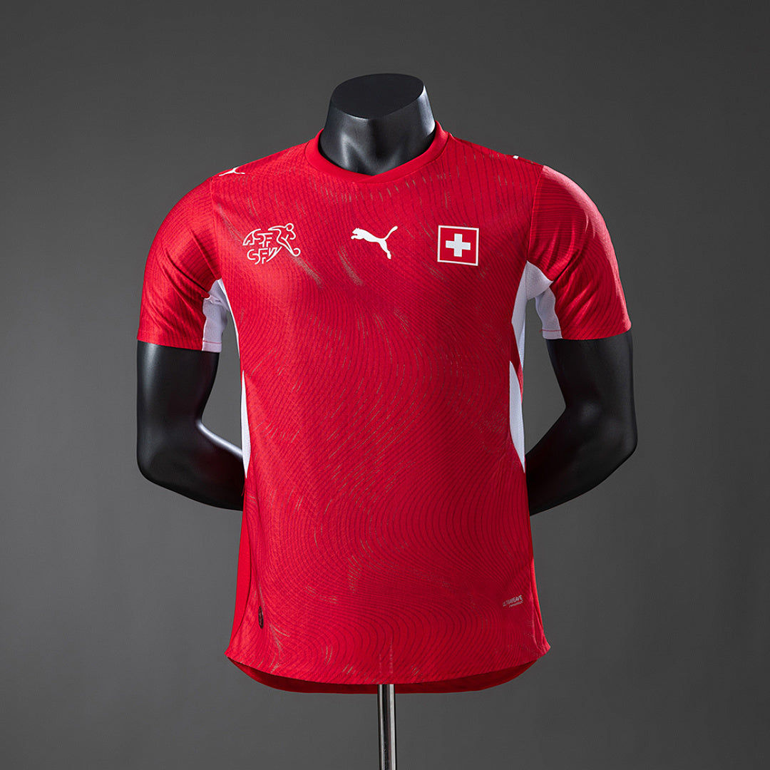 Camiseta Suiza Local 2026 Versión Jugador - frente