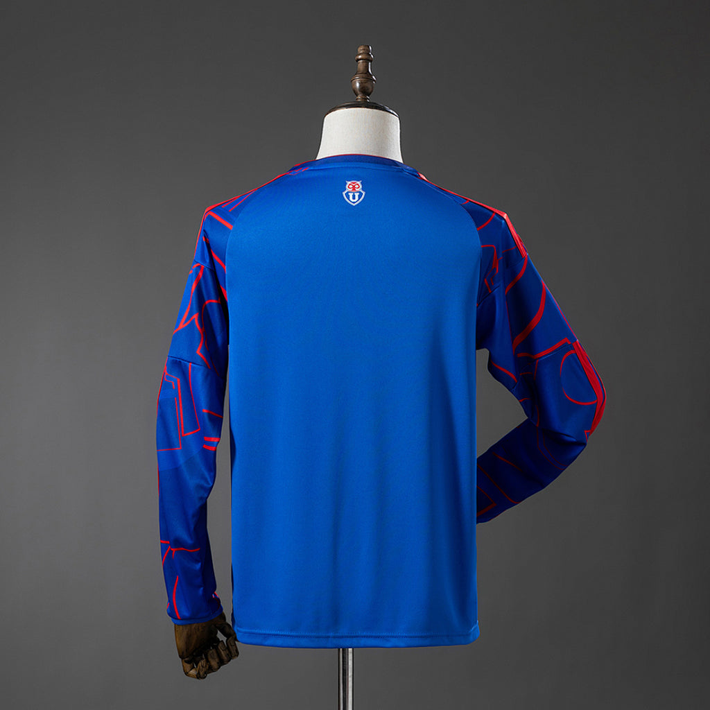 Camiseta U. de Chile Local Manga Larga 2026/27 - espalda