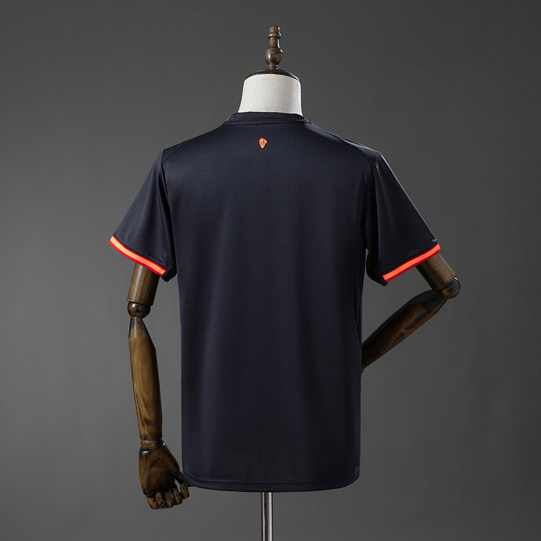Camiseta AC Milan Tercera Burdeos y Negra 2026/27 - espalda