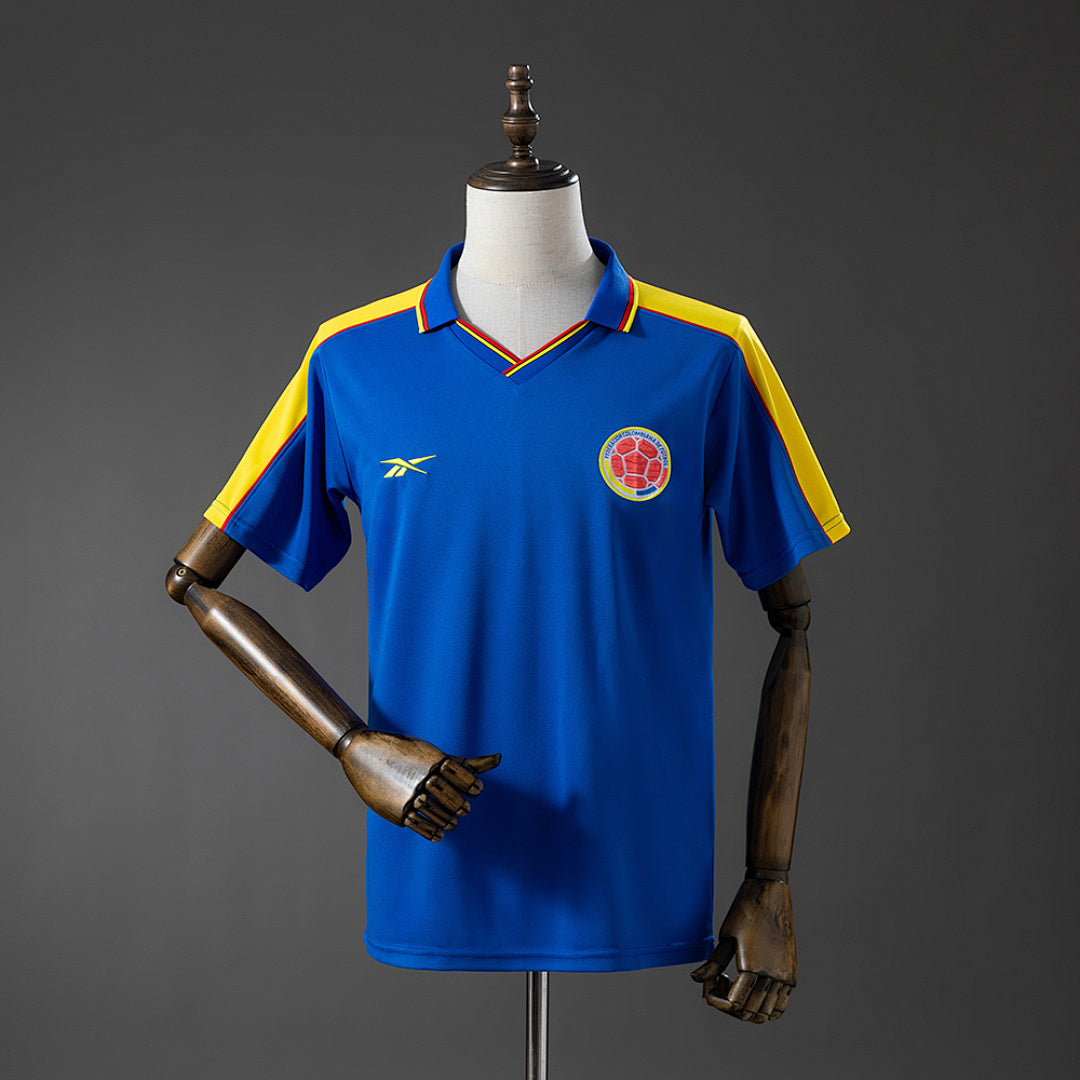 Camiseta Retro Colombia Visita 1998 - frente
