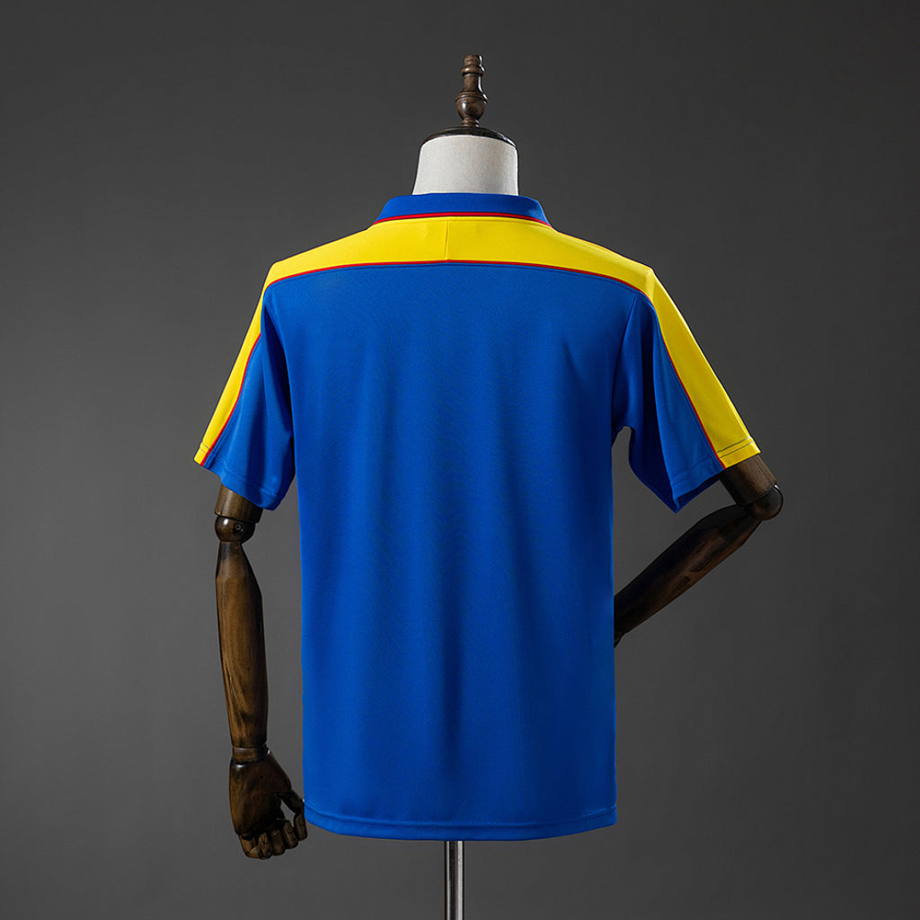 Camiseta Retro Colombia Visita 1998 - espalda