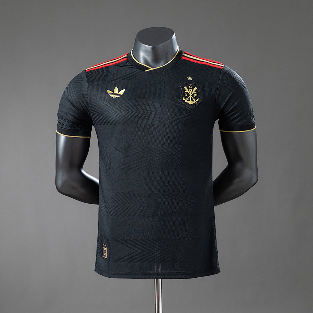 Camiseta Flamengo Negra Edición Especial 2025/26 Versión Jugador - frente