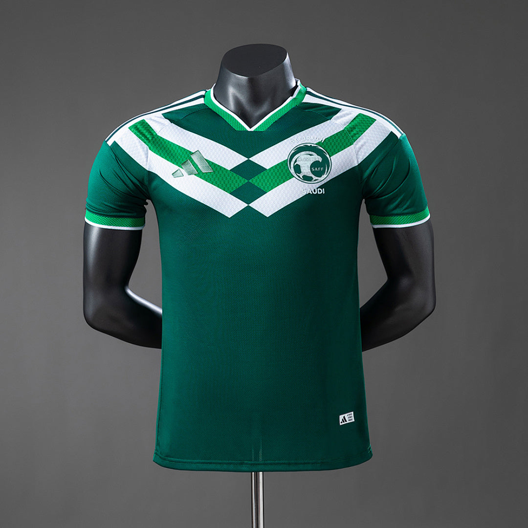 Camiseta Arabia Saudita Verde Edición Especial 2026 Versión Jugador - frente