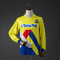 Camiseta Retro Eintracht Frankfurt Visita Manga Larga 93/96 - frente