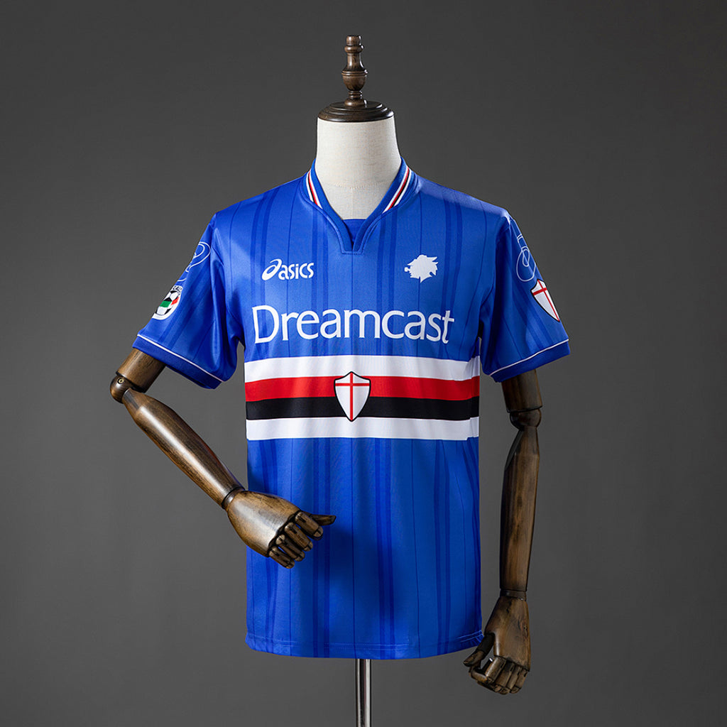 Camiseta Retro Sampdoria Local 00/01 - frente