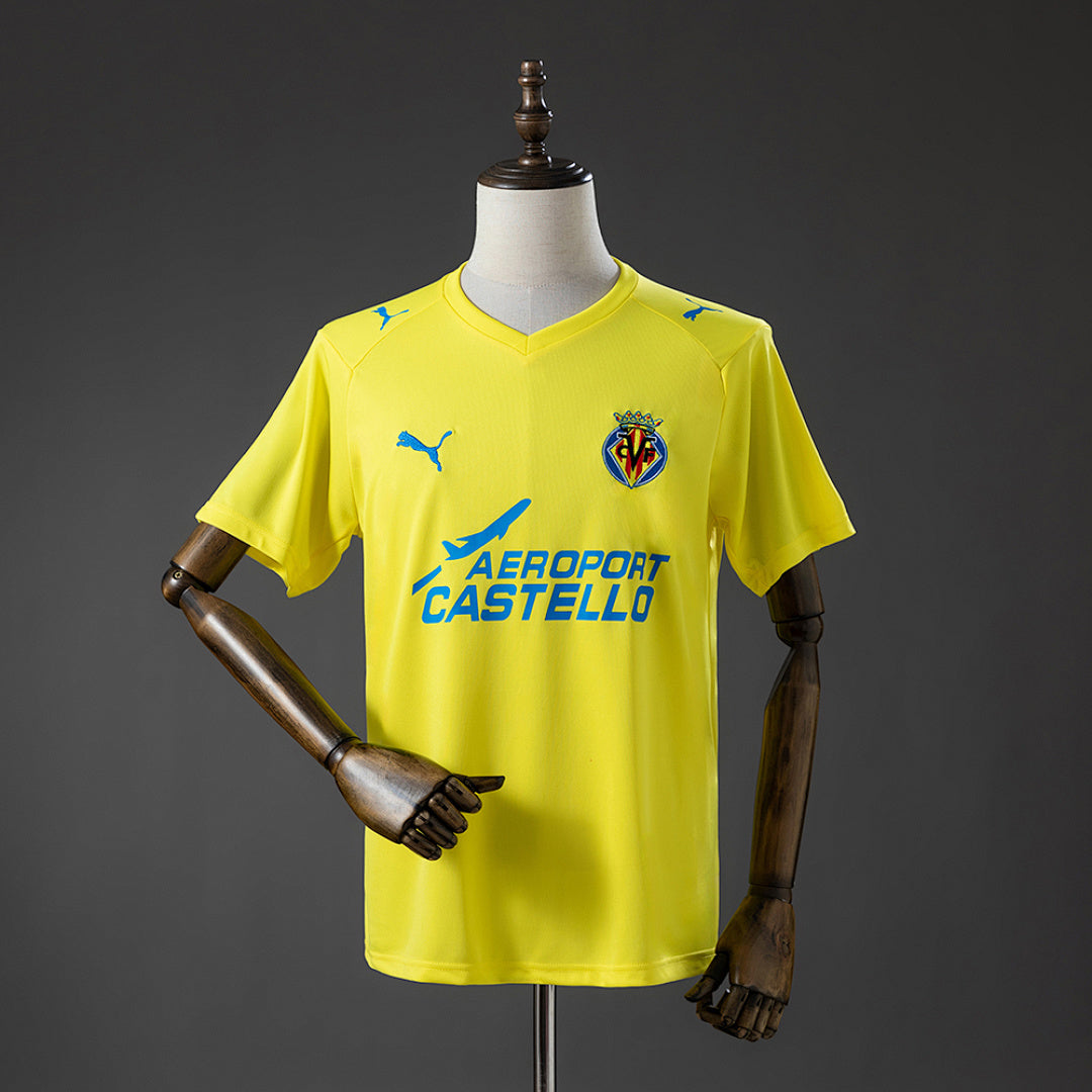 Camiseta Retro Villarreal CF Local 08/09 - frente