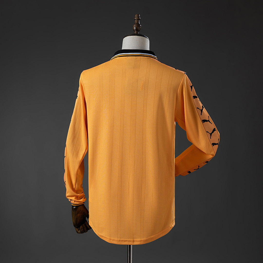 Camiseta Retro Wolverhampton Local Manga Larga 98/99 - espalda