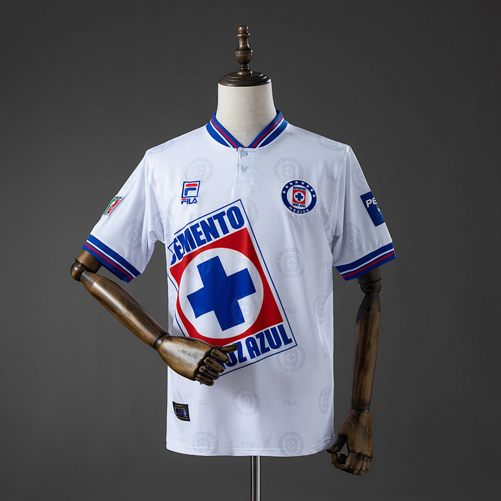 Camiseta Retro Cruz Azul Visita 1998 - frente