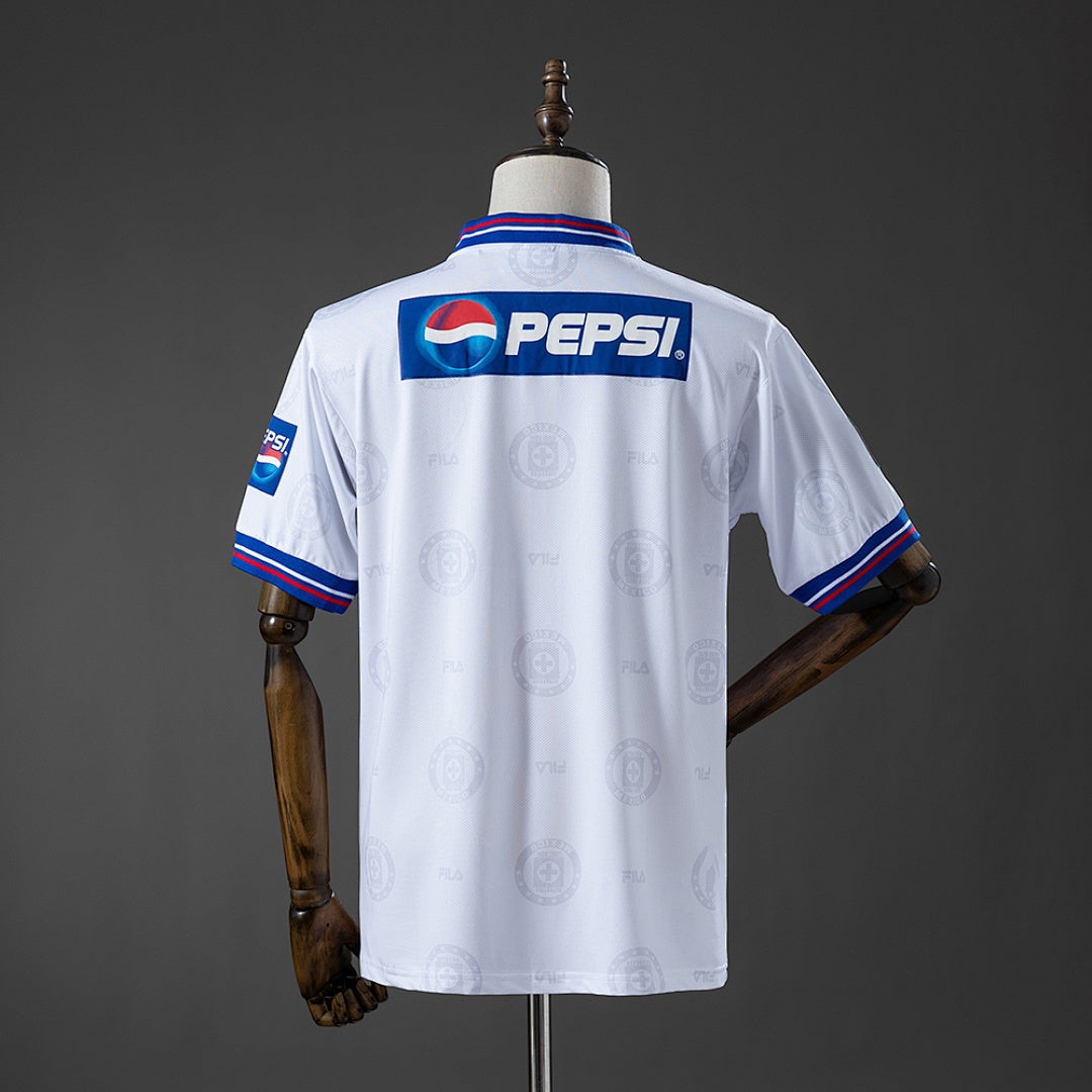 Camiseta Retro Cruz Azul Visita 1998 - espalda