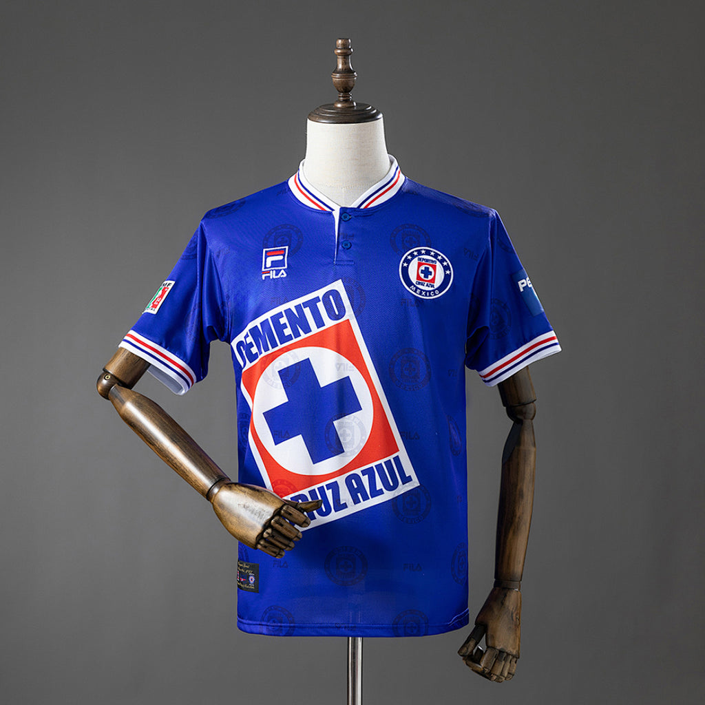 Camiseta Retro Cruz Azul Local 1998 - frente