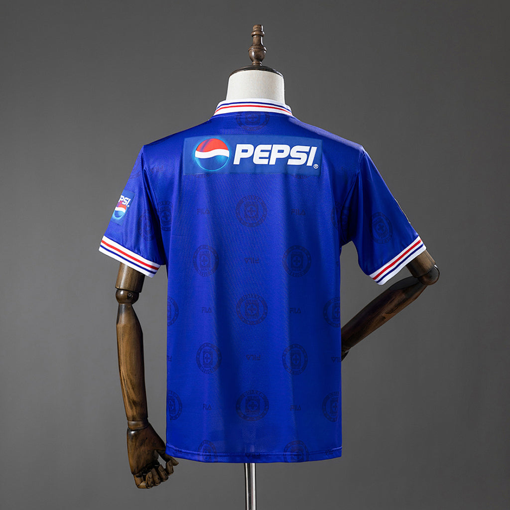 Camiseta Retro Cruz Azul Local 1998 - espalda